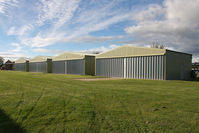  - New hangars at Fishburn Airfield UK, October 2012. - by Malcolm Clarke