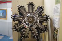  - Bentley BR 1 rotary engine preserved at the Midland Air Museum. - by Graham Reeve
