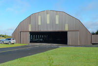  - one of the hangars at Kilrush Airfield, Ireland - by Chris Hall