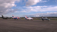  @ Duxford Airport - The last show from The RAF display team at IWM Duxford Autumn Air Show, October 2012. Thanks, guys. Will miss your superb airmanship. - by Eric.Fishwick