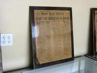  - Aviation Museum of Santa Paula. 1930 period newspapers with news of new airport. Airport dedication. - by Doug Robertson