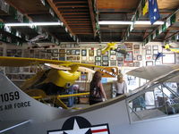 - Aviation Museum of Santa Paula. The Quinn Museum Hangar. Home of N1017U 1939 Bucker Jungmann C.A.S.A. 1.131 . - by Doug Robertson