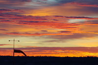  - 10-20-2012  Today's sunrise at KBIL  No post processing done. - by Daniel Ihde