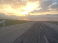  - Sunset at the Toussaint Louverture International Airport of Port-au-Prince - by Jonas Laurince