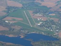  @ Branch County Memorial Airport - Looking SW at 4500' - by Bob Simmermon