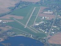  @ Branch County Memorial Airport - Looking SW from 4500' - by Bob Simmermon