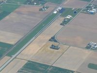  @ Ruhe's Airport - Looking NE w/crop dusters on the ramp. - by Bob Simmermon