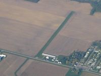  - Uncharted airstrip on the west side of Rt. 15 about a mile north of Bryan, OH. - by Bob Simmermon