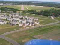  @ Joliet Regional Airport - Short final RWY 31 - by Bob Simmermon