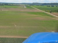  @ Tri-county Regional Airport - Turning final for RWY 27 at Lone Rock. - by Bob Simmermon