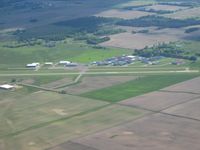  - Looking SW at hangers on the north end of the field. - by Bob Simmermon