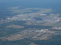  @ Himsel Army Airfield Airport - Looking SE from about 7 miles out. - by Bob Simmermon