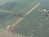  - Uncharted airstrip just north of Greenville, Ohio on Co. Hwy. 32.  Looking SE. - by Bob Simmermon