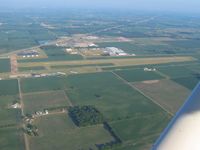  @ Shelbyville Municipal Airport - Looking west - by Bob Simmermon