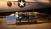  @ Wright-patterson Afb Airport - J47-GE-27 jet engine at AF Museum - by Ronald Barker