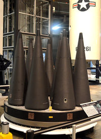  - Reentry vehicles for LGM-118 at AF Museum - by Ronald Barker