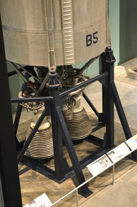  @ Wright-patterson Afb Airport - AF Museum  Titan I engine - by Ronald Barker