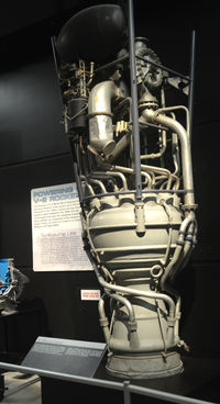  @ Wright-patterson Afb Airport - AF Museum  V-2 rocket engine - by Ronald Barker