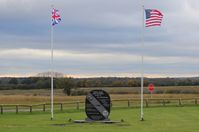  - The War Memorial to those of the 8th USAAF, after being moved to it's new location at Old Buckenham. - by Graham Reeve