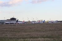  - Not a all days view: Aircrafts from 4 continents on apron 1.... - by Holger Zengler