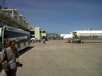  - Boarding at Insel Air aircraft at the Toussaint Louverture International Airport of Port-au-Prince (Direction Miami international Airport MIA) - by Jonas Laurince