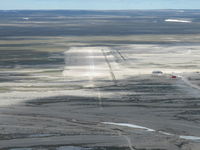  @ Coral Harbour Airport - Final for runway 34 True - by Tim Kalushka