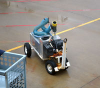  @ Mc Ghee Tyson Airport - Lavatory service cart - by Ronald Barker