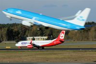  - Traffic on both runways 26L and 26R. - by Holger Zengler