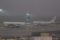  @ Vienna International Airport - China Southern Boeing 777 & Rossiya Il-96 - by Andreas Ranner