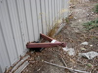  - PORT-A-PORT Mobile Aircraft Hangar. The PORT-A-PORT's trailer hitch - by Doug Robertson