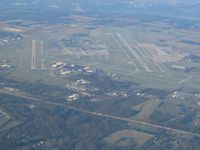  @ James M Cox Dayton International Airport - Looking SW from 6500' - by Bob Simmermon
