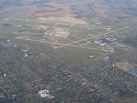  @ James M Cox Dayton International Airport - Looking NW from 6500' - by Bob Simmermon