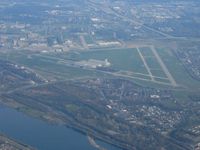  @ Wright-patterson Afb Airport - Looking east at the USAF Museum. - by Bob Simmermon