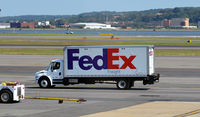  - FedEx Truck - by Ronald Barker