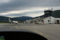  @ Mo i Rana Airport, Røssvoll - Terminal and tower buildings. Sceduled fligts by Wideröe.  - by xx1100pilot