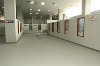  - Exit hall of the Toussaint Louverture International Airport of Port-au-Prince - by Unknown