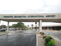  - Sarasota-Bradenton International Airport entrance canopy  - by Jim Donten