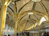  - Inside the terminal at Reagan National  - by Jim Donten