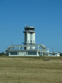  @ Nasa Shuttle Landing Facility Airport - Tower at the Shuttle Landing Facility at Kennedy Space Center - by Jim Donten