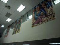  - Haitian arts at the Toussaint Louverture International Airport of Port-au-Prince - by Unknown