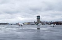  - apron and tower at Bellingham Intl. Airport - by Ingo Warnecke