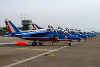  @ Solenzara Airport - French Aerobatic Team, Airshow 2007 - by BTT