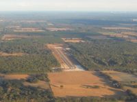  @ Oak Tree Landing Airport - Looking SE from 3000' - by Bob Simmermon