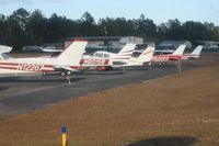  @ Suwannee County Airport - Planes on the ramp at Live Oak - by Bob Simmermon