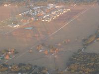  @ Montgomery's Flying M Ranch Airport - Looking NE at dusk - by Bob Simmermon