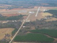 @ Cochran Airport - Looking down RWY 5 - by Bob Simmermon