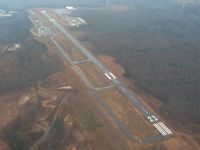  @ Cherokee County Airport - Looking down RWY 23 - by Bob Simmermon