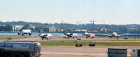  - Line up for takeoff - by Ronald Barker