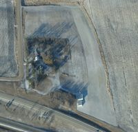 - Another private airstrip in southeast ofEvansville, MN. Notice how this airstrip boarders Interstate 94. This airstrip is not even a mile away from the airstrip along County Road 82. - by Kreg Anderson