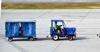  @ Mc Ghee Tyson Airport - Blue Tug - by Ronald Barker